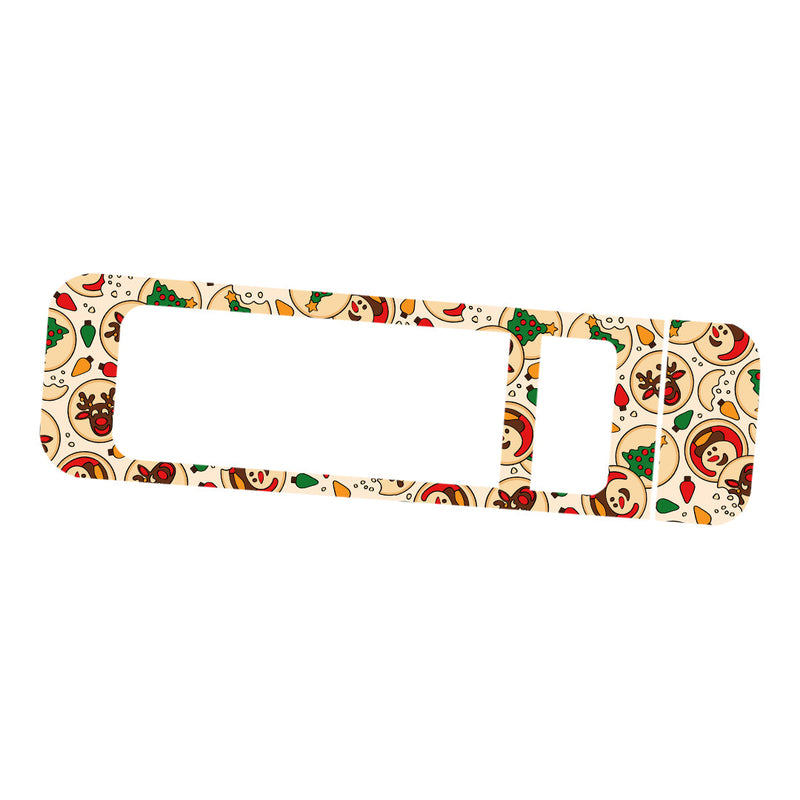 Peelz Santa's Cookies Bayer Contour Next Glucometer Sticker - Pump Peelz Peelz/Stickers White Smoke