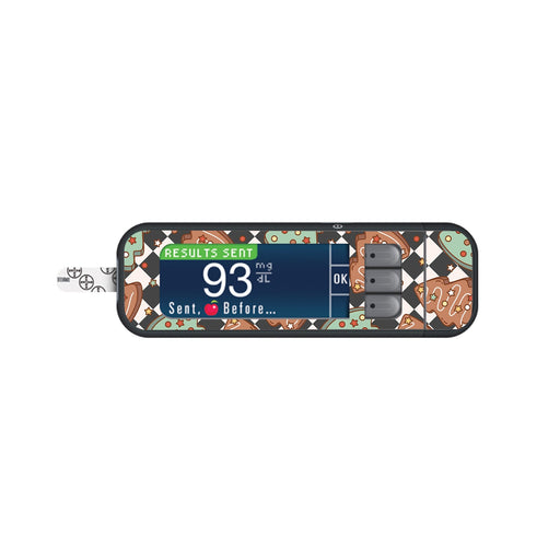 Peelz Sweet Tree Treats Bayer Contour Next Glucometer Sticker - Pump Peelz Peelz/Stickers White Smoke