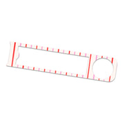 Peelz Peppermint Stripes Bayer Contour© Next One Glucometer Sticker - Pump Peelz Peelz/Stickers White Smoke