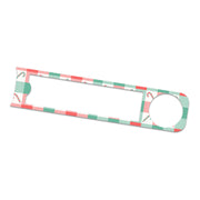 Peelz Peppermint Plaid Bayer Contour© Next One Glucometer Sticker - Pump Peelz Peelz/Stickers White Smoke