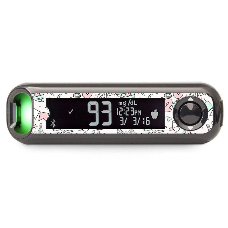 Peelz Cheers to '26 Bayer Contour© Next One Glucometer Sticker - Pump Peelz Peelz/Stickers Dark Slate Gray