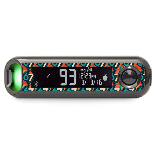 Peelz 6/7 Bayer Contour© Next One Glucometer Sticker - Pump Peelz Peelz/Stickers Dark Slate Gray