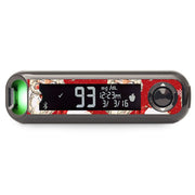 Peelz Jolly Old Saint Nick Bayer Contour© Next One Glucometer Sticker - Pump Peelz Peelz/Stickers Dark Slate Gray