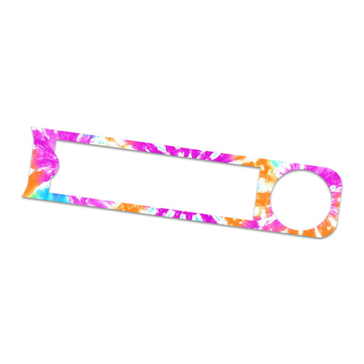 Peelz Neon Tie Dye Bayer Contour© Next One Glucometer Peelz/Stickers White Smoke