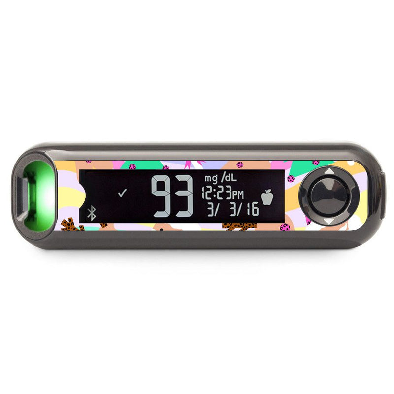 Peelz Christmas Pastel Sticker for Bayer Contour© Next One Glucometer Peelz/Stickers Dark Slate Gray