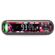 Peelz Sparkly Hearts Bayer Contour© Next One Glucometer Peelz/Stickers Dark Slate Gray
