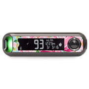 Peelz Blossom Bows Bayer Contour© Next One Glucometer Peelz/Stickers Dark Slate Gray
