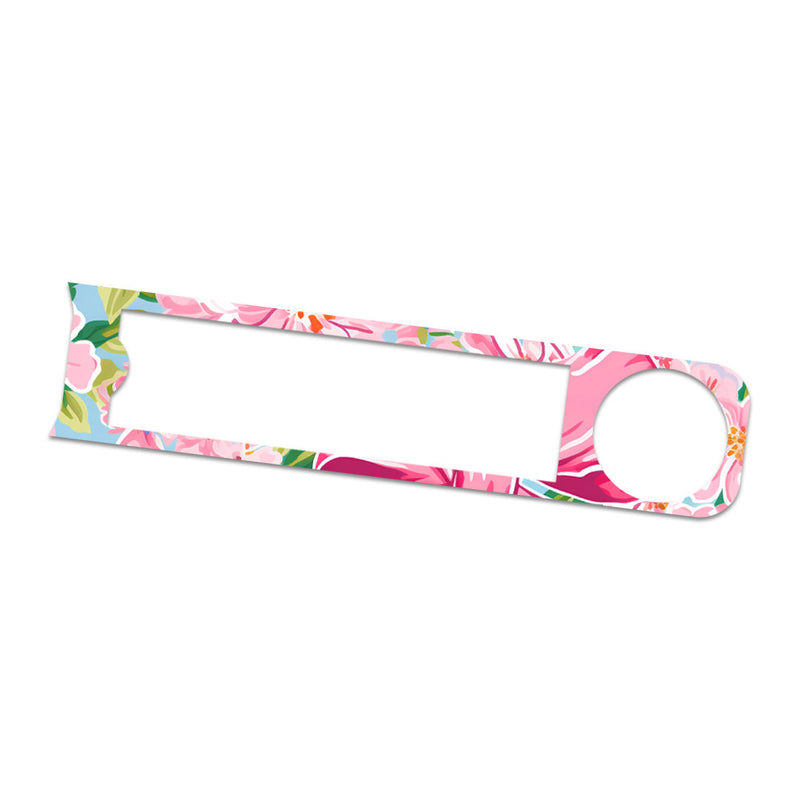 Peelz Blossom Bows Bayer Contour© Next One Glucometer Peelz/Stickers White Smoke