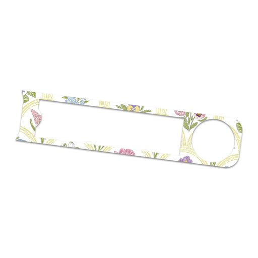 Peelz Garden Arches Bayer Contour© Next One Glucometer Peelz/Stickers White Smoke