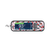 Peelz Merry Swiftmas Sticker for Bayer Contour Next Glucometer Peelz/Stickers White Smoke
