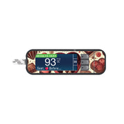 Peelz Chocolate Love Sticker for Bayer Contour Next Glucometer Peelz/Stickers White Smoke