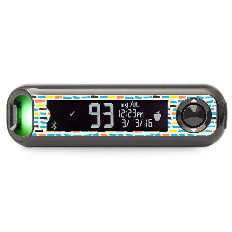 Peelz Colorful Sticks Bayer Contour© Next One Glucometer Sticker - Pump Peelz Peelz/Stickers Dark Slate Gray