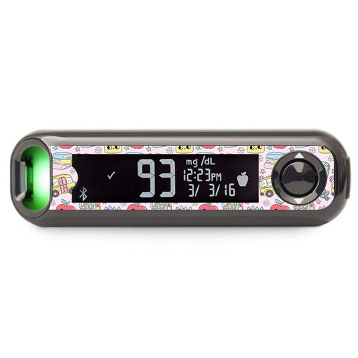 Peelz Tiny Scholar Bayer Contour© Next One Glucometer Sticker - Pump Peelz Peelz/Stickers Dark Slate Gray