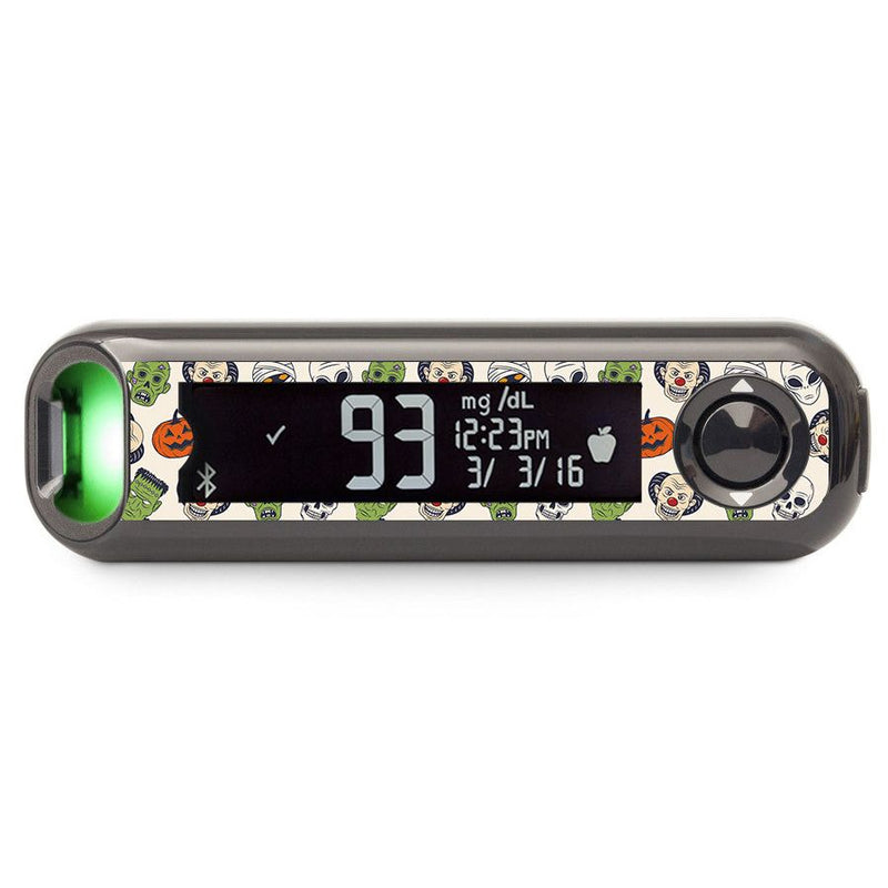 Peelz Monster Mash Bayer Contour© Next One Glucometer Sticker - Pump Peelz Peelz/Stickers Dark Slate Gray