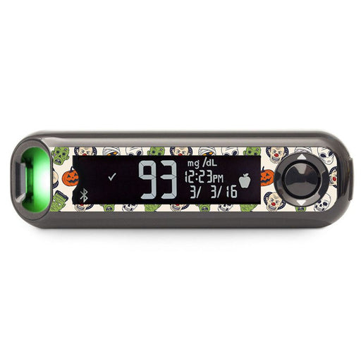 Peelz Monster Mash Bayer Contour© Next One Glucometer Sticker - Pump Peelz Peelz/Stickers Dark Slate Gray