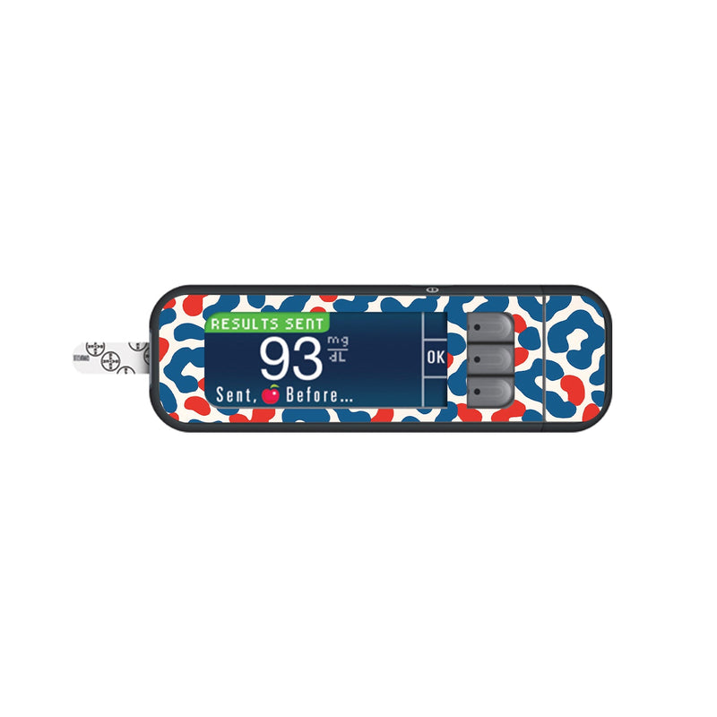 Peelz Freedom Fur Bayer Contour Next Glucometer Sticker - Pump Peelz Peelz/Stickers White Smoke
