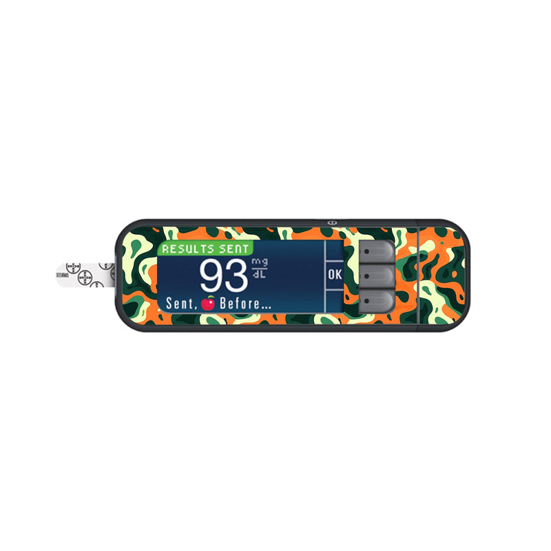 Peelz Wild Current Bayer Contour Next Glucometer Sticker - Pump Peelz Peelz/Stickers White Smoke