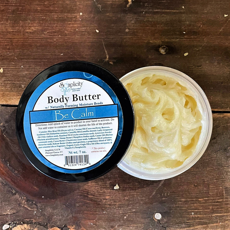 Soaplicity Be Calm Body Butter Body Butter Dark Slate Gray