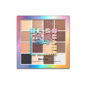 Rude Cosmetics Be Square Pressed Pigments & Shadows - Geeky Eye Shadow Rosy Brown Geeky