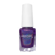 UberChic Beauty Beach Please - Holographic Polish Regular Polish Midnight Blue