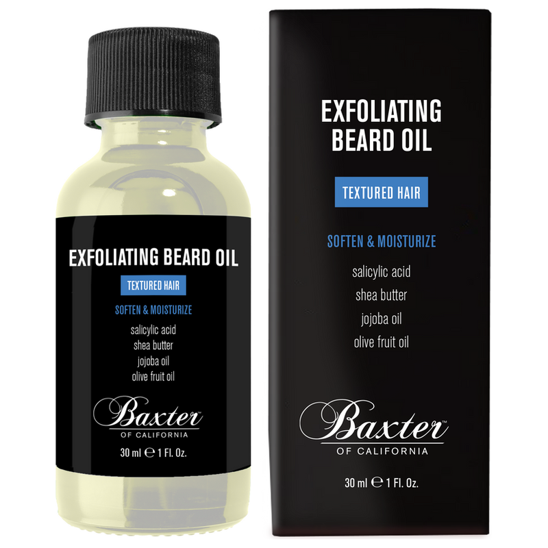 Baxter Of California Baxter Of California Exfoliating Beard Oil 1 Oz Beard Oil Gray