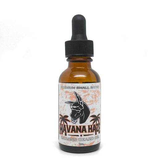 Badass Beard Care Havana Haze Beard Oil OIL Light Gray