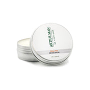Artius Man Citrus Fire Beard Balm – Citrus and Warm Spice Beard Styling Balm (2 oz) Beard Balm Lavender