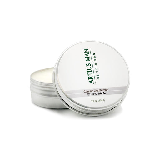 Artius Man Classic Gentleman Sandalwood Beard Balm – Natural Hold and Pure Sandalwood Scent (2 oz) Beard Balm Lavender