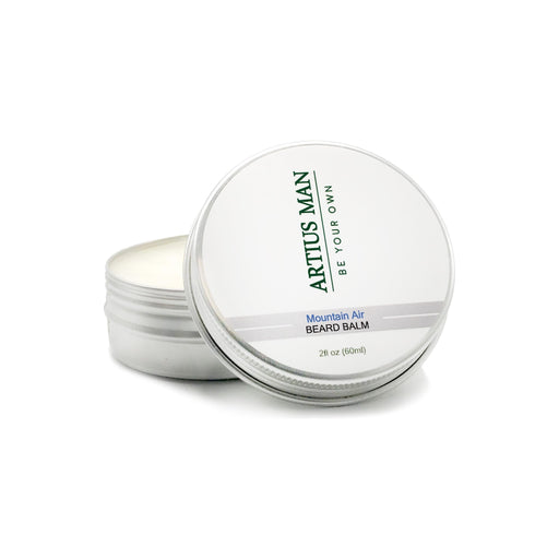 Artius Man Mountain Air Beard Balm – Fresh Pine and Mint Beard Styling Balm (2 oz) Beard Balm Lavender
