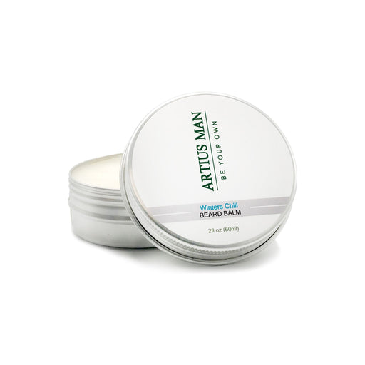 Artius Man Winter’s Chill Beard Balm – Cooling Peppermint and Eucalyptus Beard Styling Balm (2 oz) Beard Balm Lavender