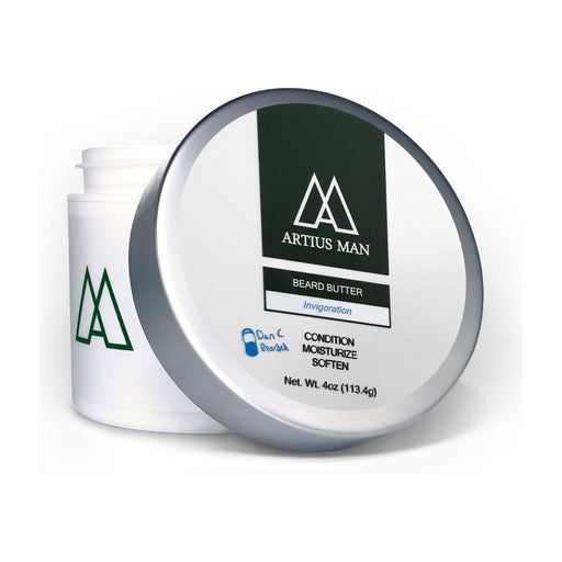 Artius Man Invigoration Beard Butter – Fresh and Energizing Beard Conditioner (4 oz) Dark Slate Gray