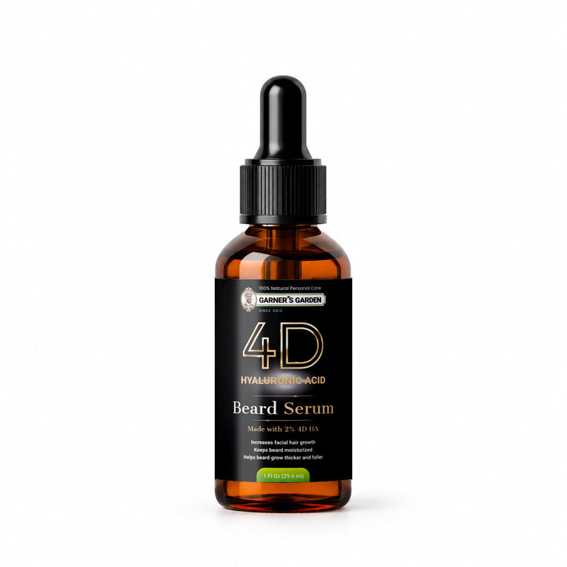 Garner's Garden 4D Hyaluronic Acid Beard Serum Hyaluronic Acid White Smoke