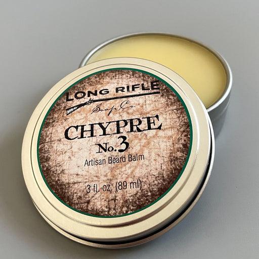Long Rifle Soap Co. Long Rifle Soap Co. Chypre No.3 Beard Balm/Oil Collection Beard Care Dark Gray Beard Balm 3 oz