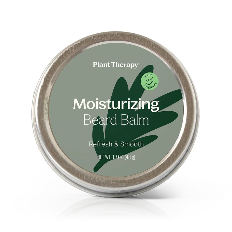 Plant Therapy Hair Therapy Refresh & Smooth Beard Balm Hair & Skin Care White Smoke 1.7 oz