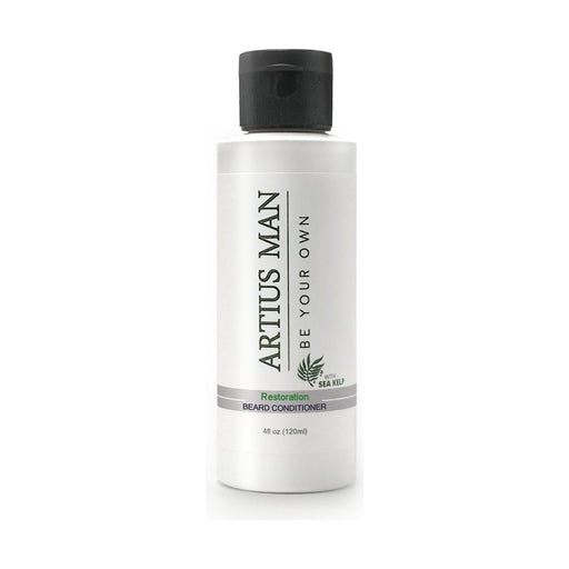 Artius Man Restoration Beard Conditioner – Oud, Sandalwood & Tonka (4 oz) Beard Conditioner Light Gray