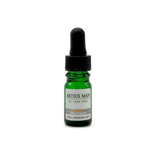 Artius Man Citrus Fire Beard Oil Sample Dark Slate Gray