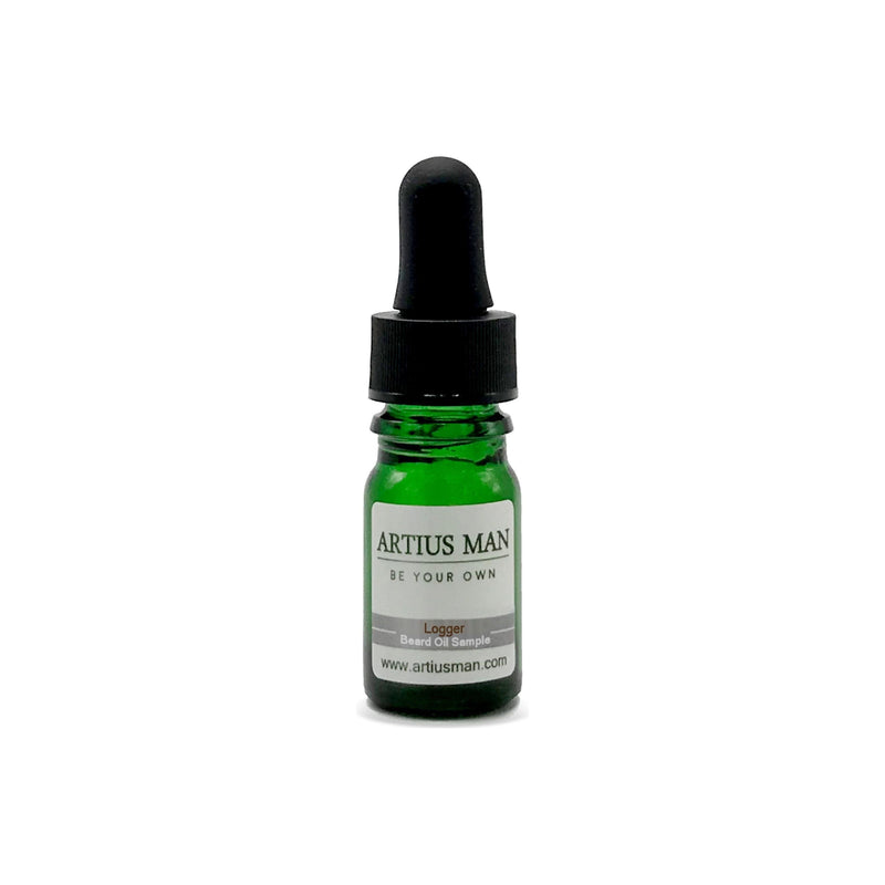 Artius Man The Logger Beard Oil Sample Beard Oil Dark Slate Gray