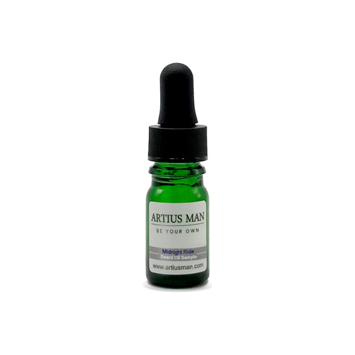 Artius Man Midnight Ride Beard Oil Sample Beard Oil Dark Slate Gray