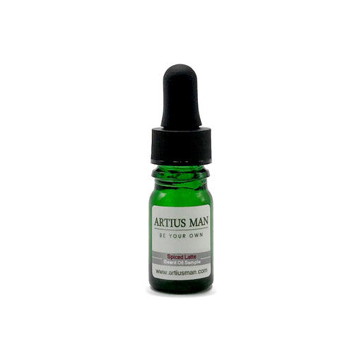 Artius Man Spiced Latte Beard Oil Sample Beard Oil Dark Slate Gray