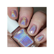 UberChic Beauty Beauty - Holographic Polish Regular Polish Rosy Brown