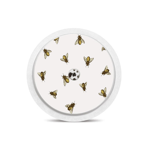 Peelz Bees Freestyle Libre 2 Peelz/Stickers White Smoke Sensor Only