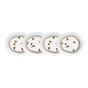 Peelz Bees for the DEXCOM G7 and Stelo Transmitter Peelz/Stickers White Smoke 4-pack (Set of 4 Stickers)