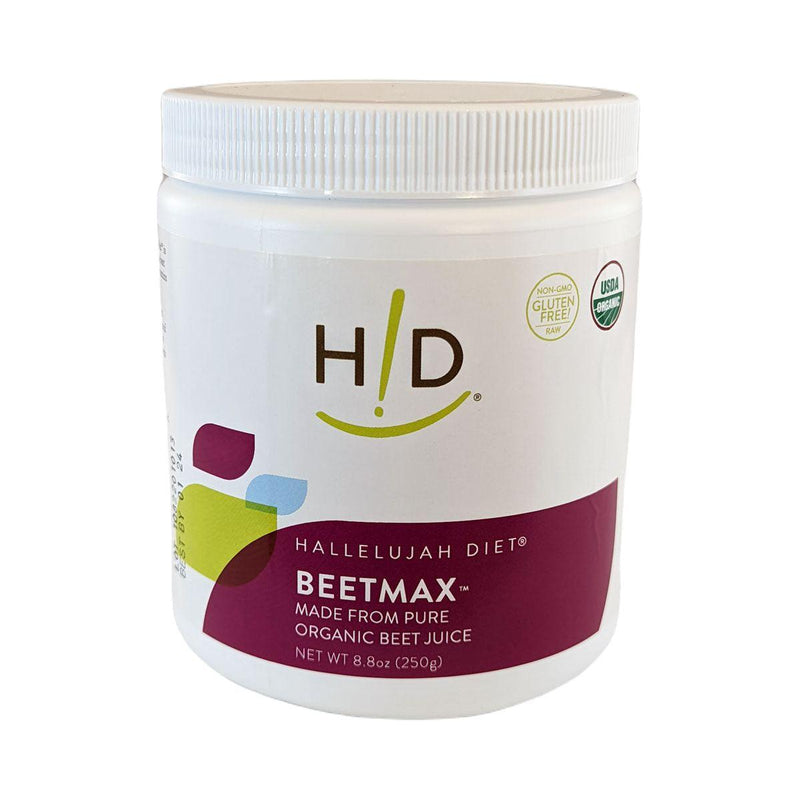 Hallelujah Diet Beetmax - Beet Juice Powder Dehydrated Juice Powder Light Gray