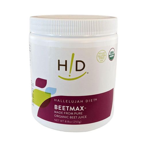 Hallelujah Diet Beetmax - Beet Juice Powder Dehydrated Juice Powder Light Gray