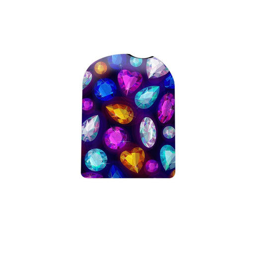 Peelz Bejeweled Pod Sticker – Pump Peelz Peelz/Stickers White Smoke
