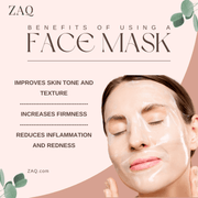 ZAQ Skin & Body Collagen Hydrogel Face Mask Face Mask Misty Rose