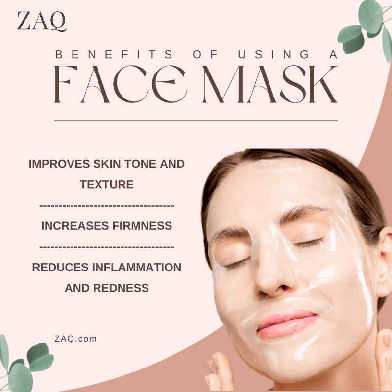 ZAQ Skin & Body Collagen Hydrogel Face Mask Face Mask Misty Rose