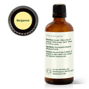 Plant Therapy Bergamot Essential Oil Essential Oil White Smoke 10 mL,30 mL,100 mL