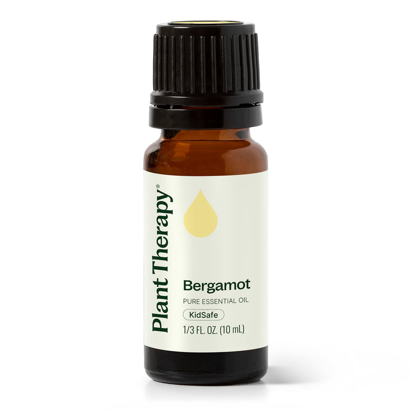 Plant Therapy Bergamot Essential Oil Essential Oil White Smoke 10 mL