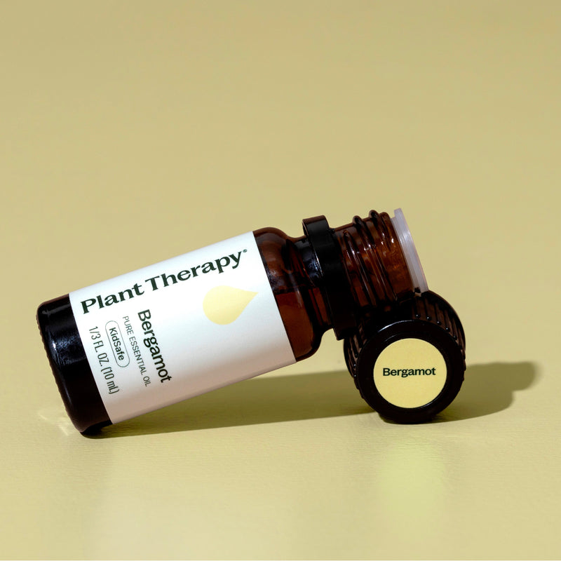 Plant Therapy Bergamot Essential Oil Essential Oil Tan 10 mL,30 mL,100 mL
